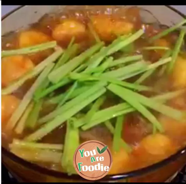 Beef and tofu soup, Xiaomei's delicacy