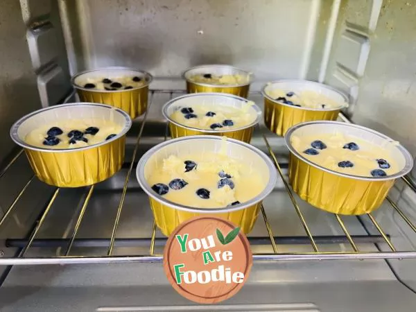 Super simple and easy to make blueberry muffin cake