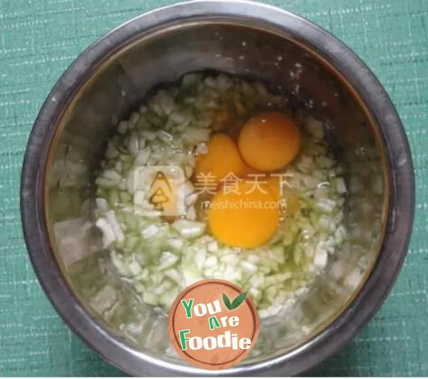 Yimeng mountain native egg towel gourd pudding