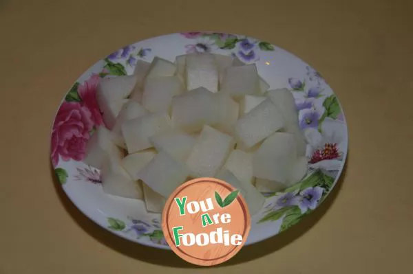 Braised mutton with radish