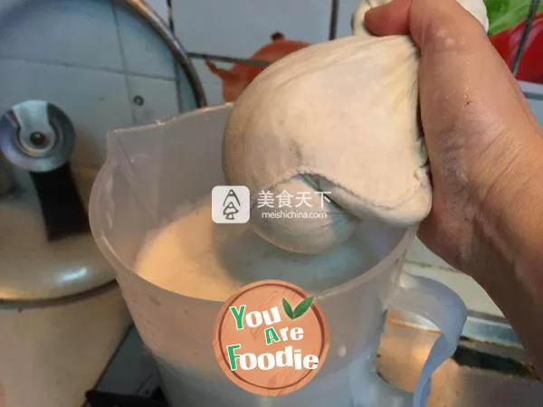 Homemade old tofu (white vinegar version)