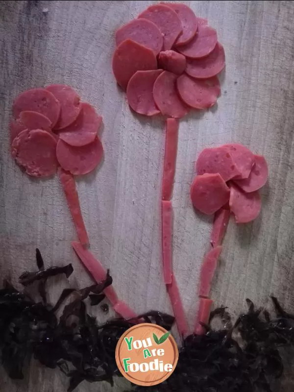 Three branch flower