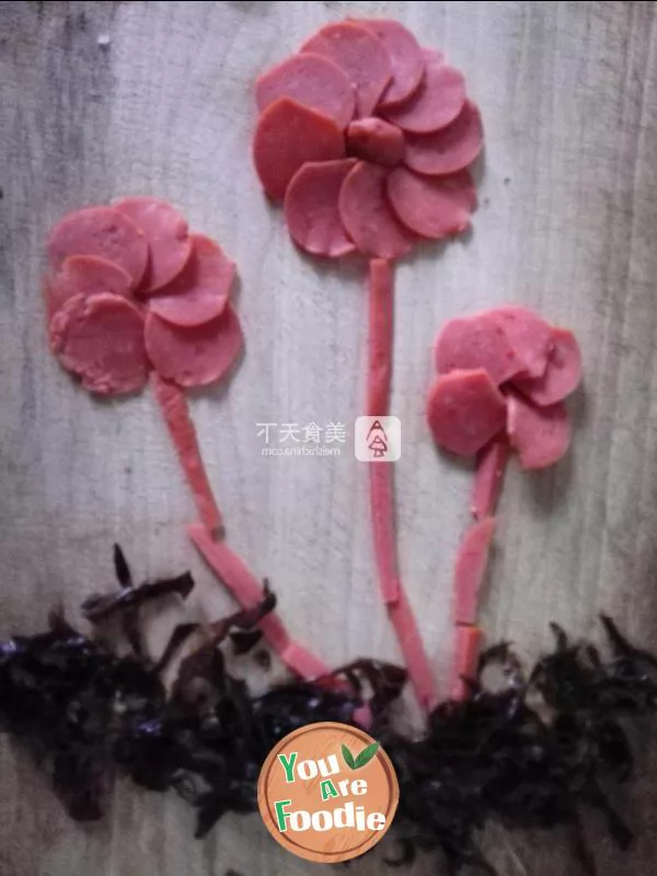 Three branch flower