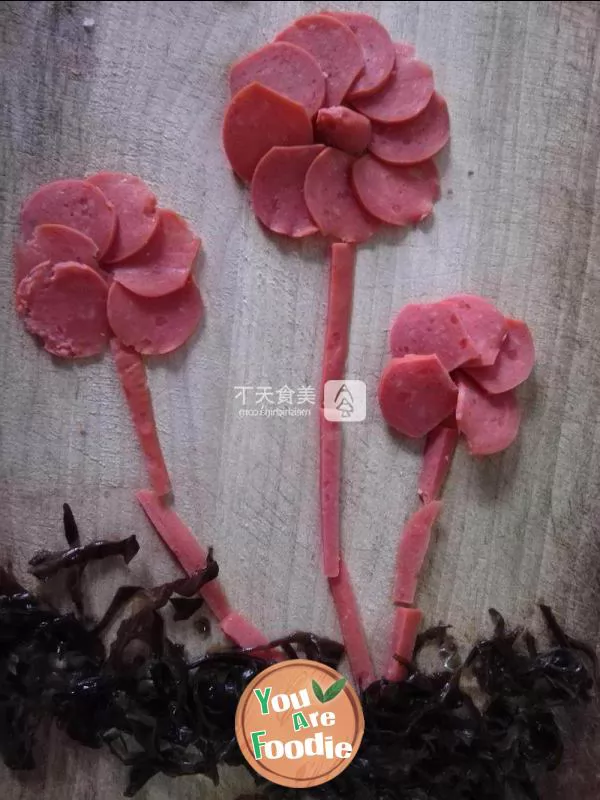 Three branch flower