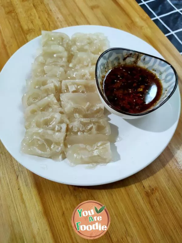 Pig skin jelly