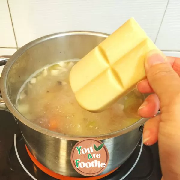 [Guangdong] chicken fresh vegetable cream soup