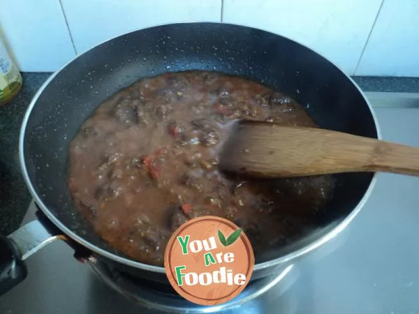 [Taji pot] - beef, tofu and vegetables in casserole