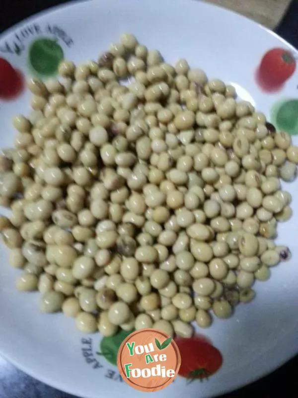 Dried soybean with Scallion