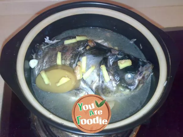 Give it to Dad ~ fish head tofu in casserole