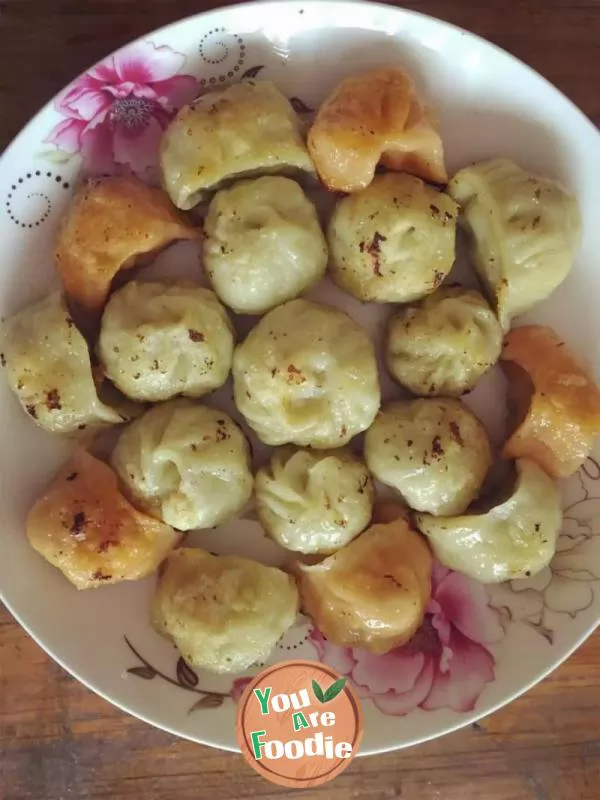 Colorful fried dumplings!