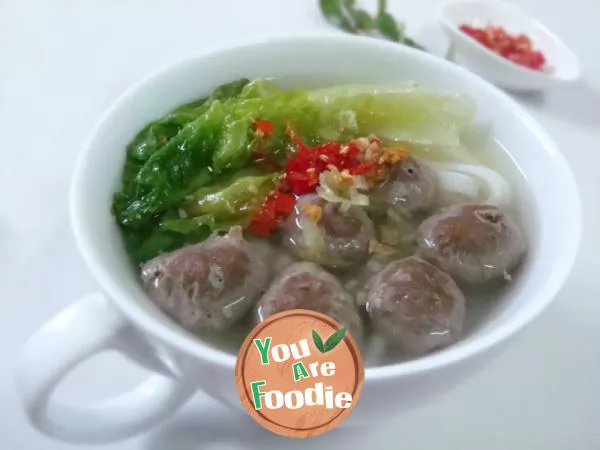 Beef tendon pill soup powder