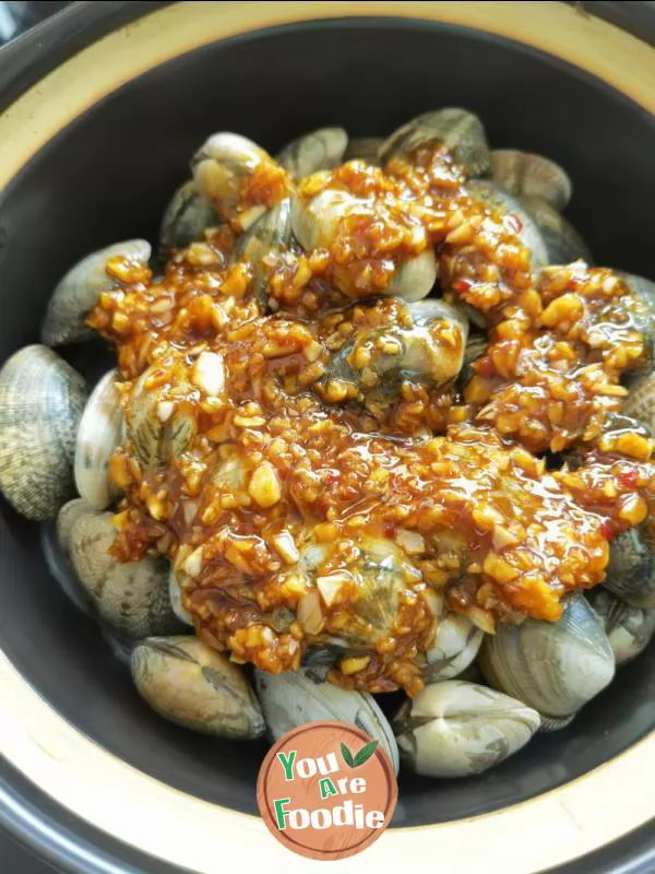 Stewed clam with iron stick yam powder