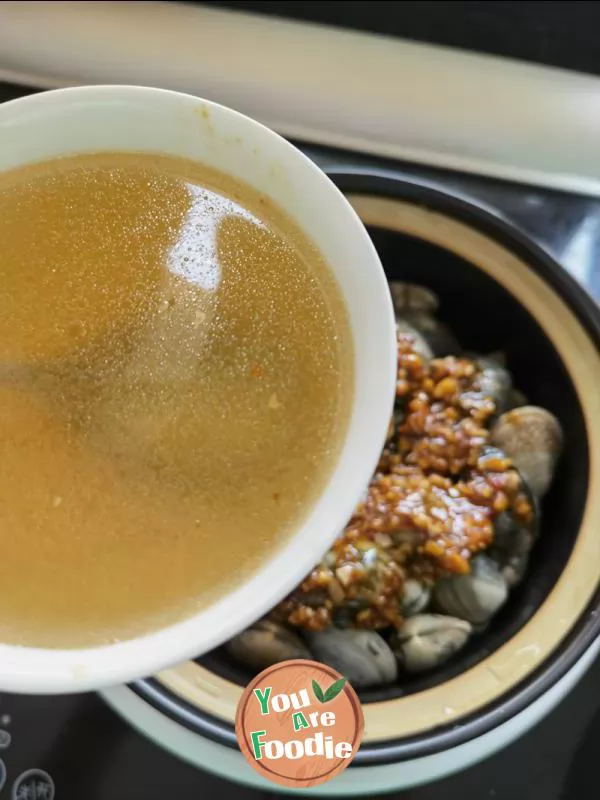 Stewed clam with iron stick yam powder