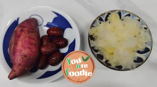 Sweet Potato and White Fungus Soup