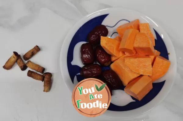 Sweet Potato and White Fungus Soup