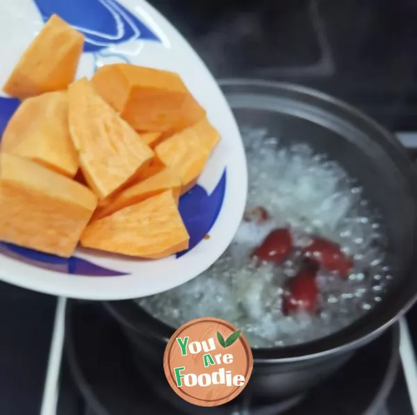 Sweet Potato and White Fungus Soup