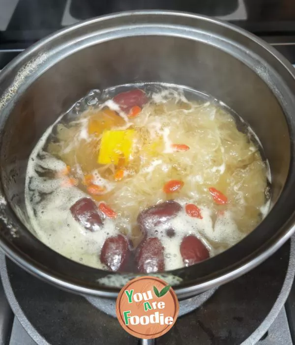 Sweet Potato and White Fungus Soup