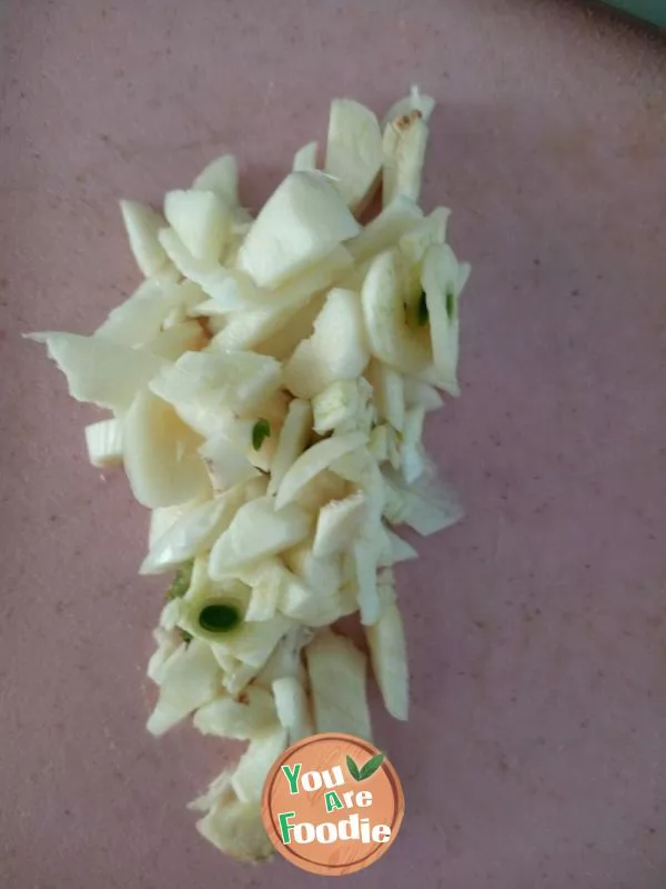 Black and white vegetables
