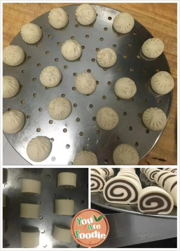 Making steamed buns with ordinary flour