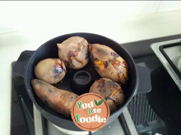 Roasted sweet potato