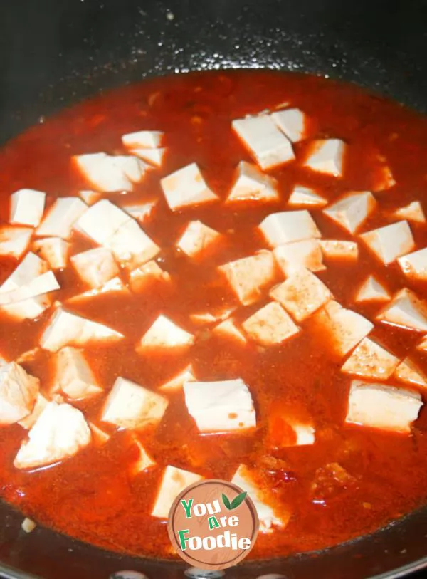 [three steps, 10 minutes to finish a plate of delicious] Sichuan Mapo Tofu