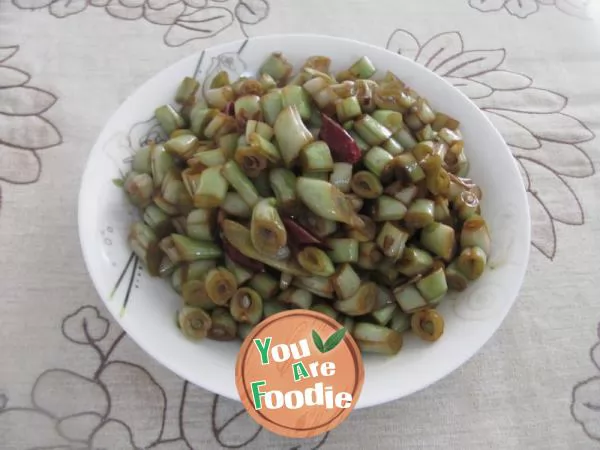 Simple fried kidney beans