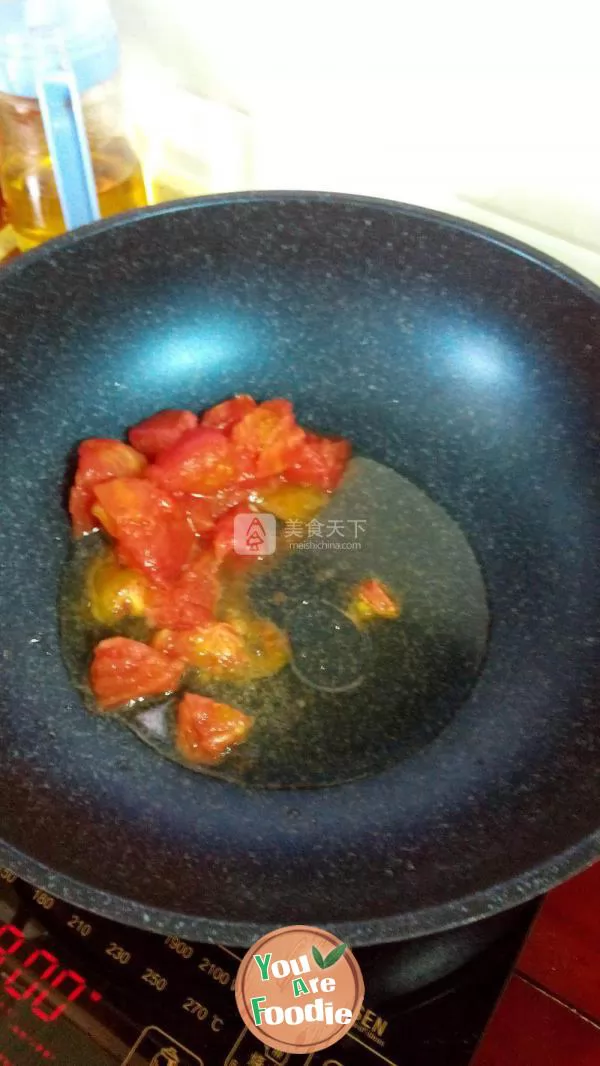 Tomato pancake