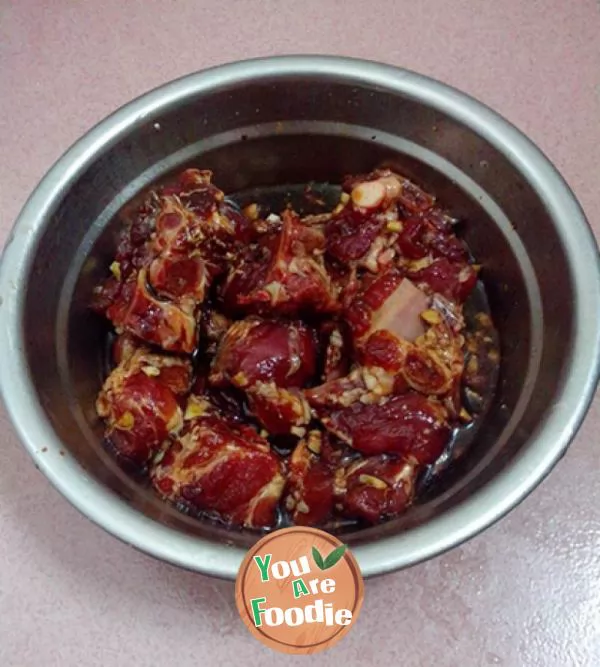[warm winter] braised rice with ribs