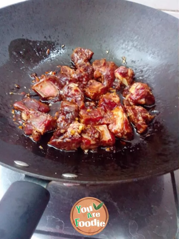 [warm winter] braised rice with ribs