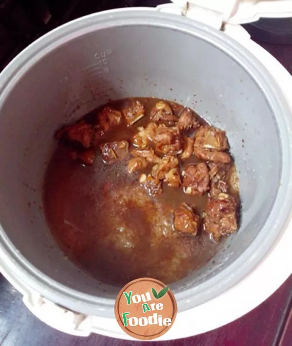 [warm winter] braised rice with ribs