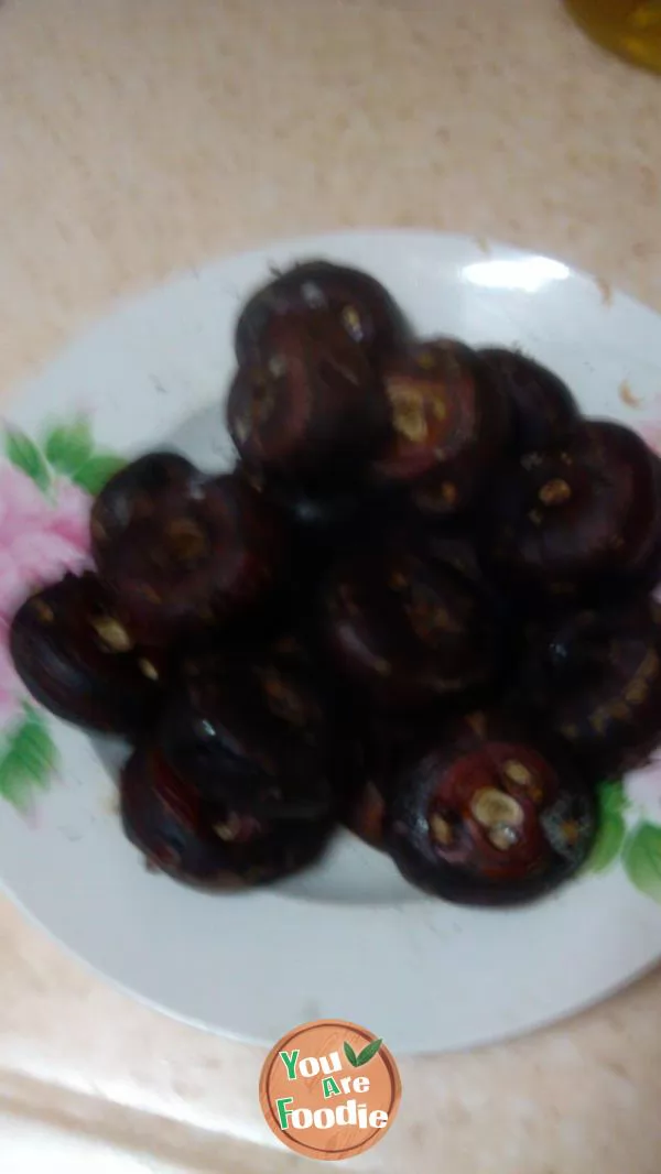 Microwave snack water chestnut