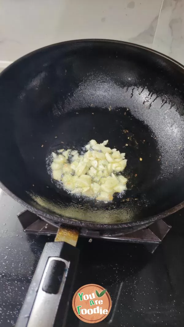 Korean Fried Rice Cake with Kimchi and Cheese