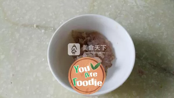 Shrimp meat bun