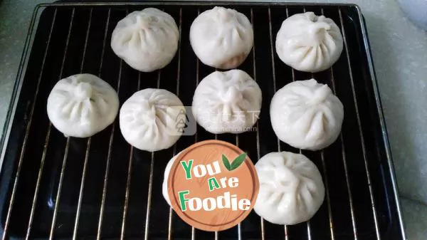 Shrimp meat bun