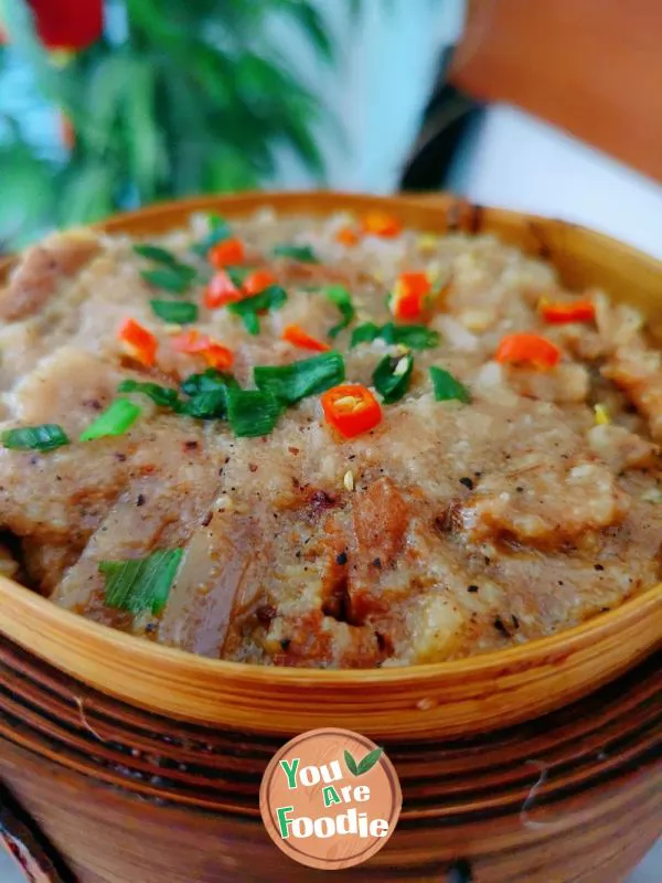 steamed-pork-with-rice-flour