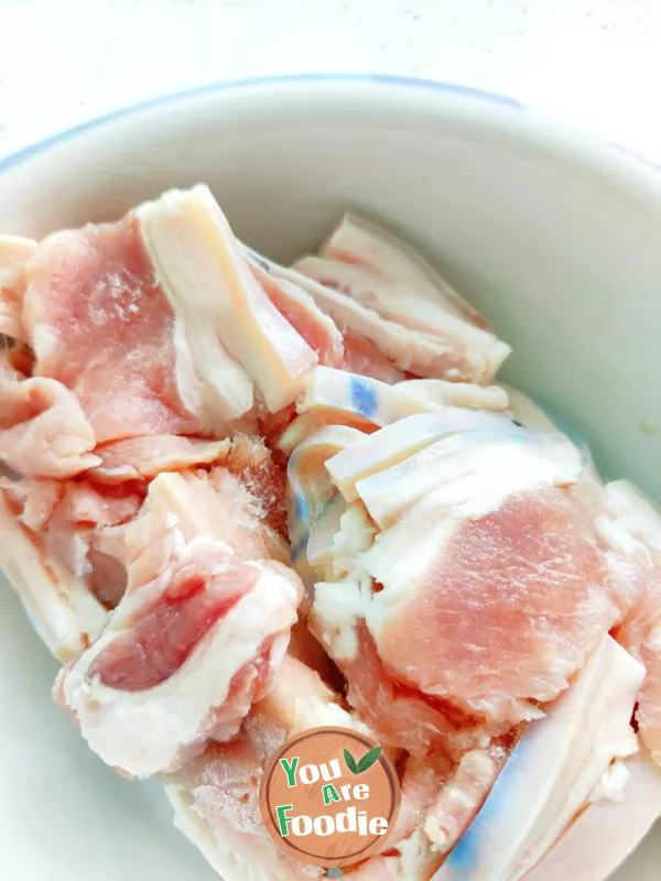 steamed pork with rice flour