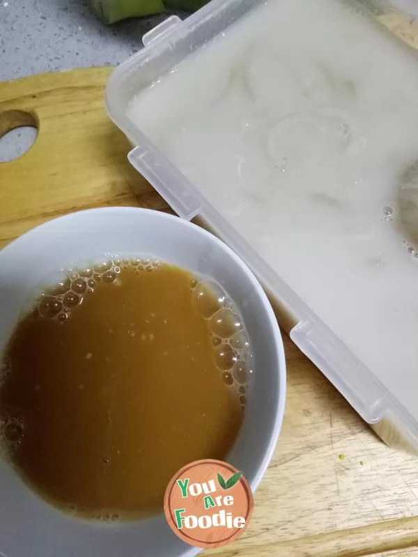 Delicious meat skin jelly