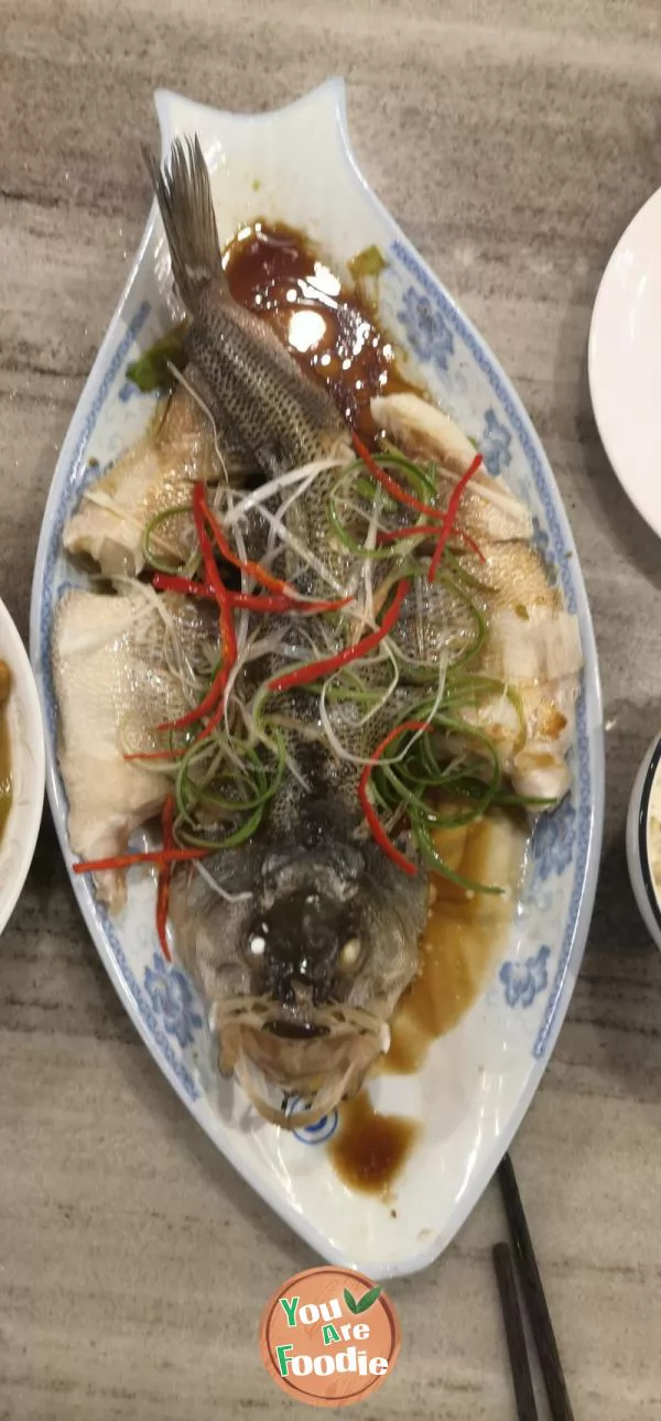 Steamed Perch