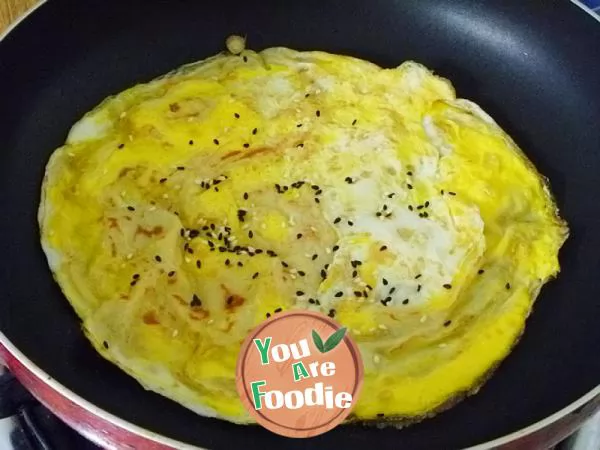 [coarse grains and fine crops series] breakfast egg cake --- egg pancakes with coarse grains