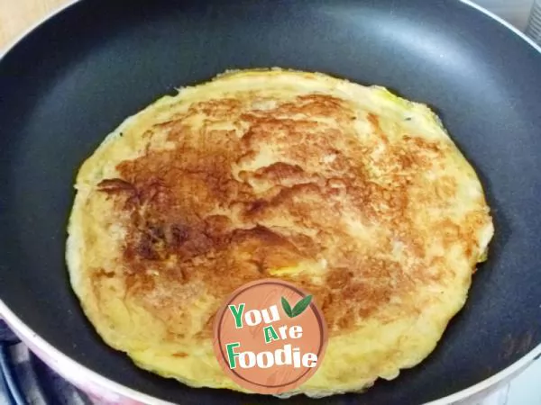 [coarse grains and fine crops series] breakfast egg cake --- egg pancakes with coarse grains