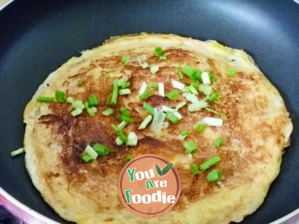 [coarse grains and fine crops series] breakfast egg cake --- egg pancakes with coarse grains