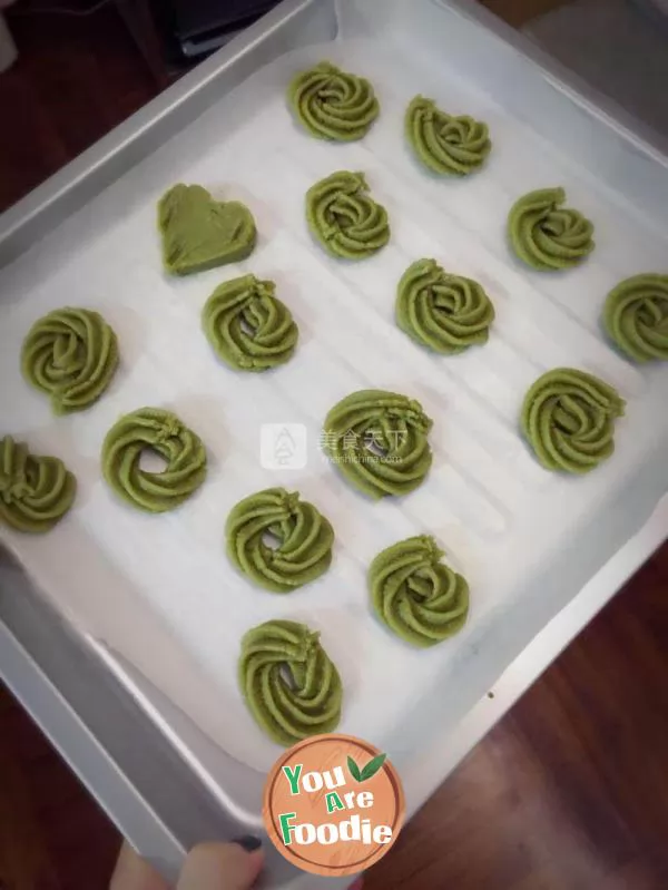 Matcha cookies