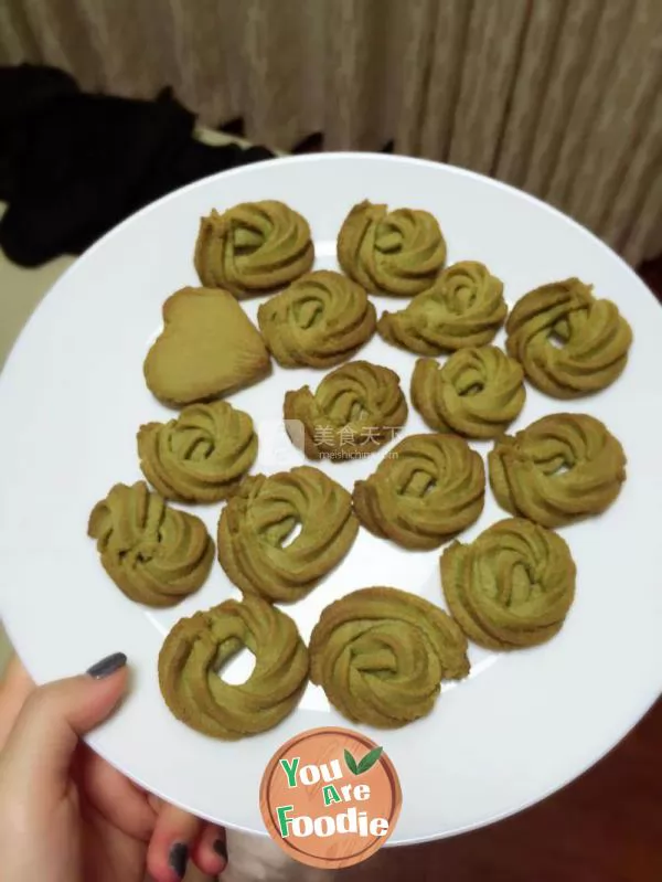 Matcha cookies