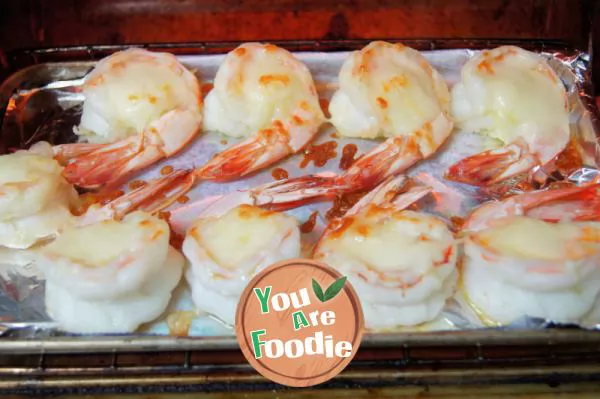 [Momo cuisine] lucky luck Cheese Potato baked prawns