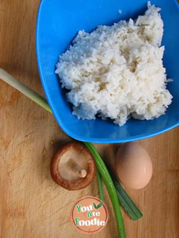 Ten minutes to fill your stomach - fried rice with eggs