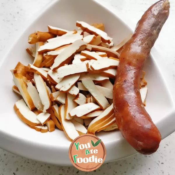 Sausages and dried beans