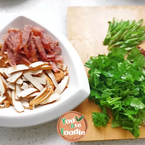Sausages and dried beans