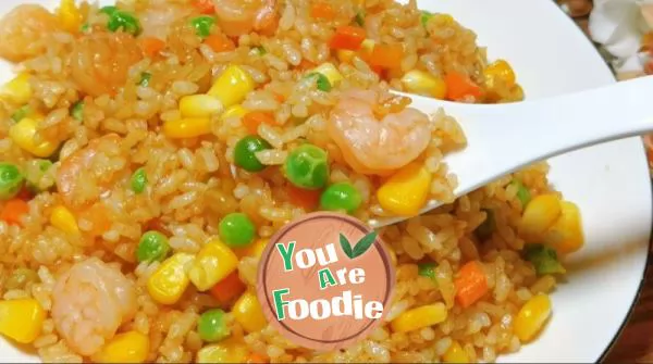 Stir-Fried Rice with Shrimp