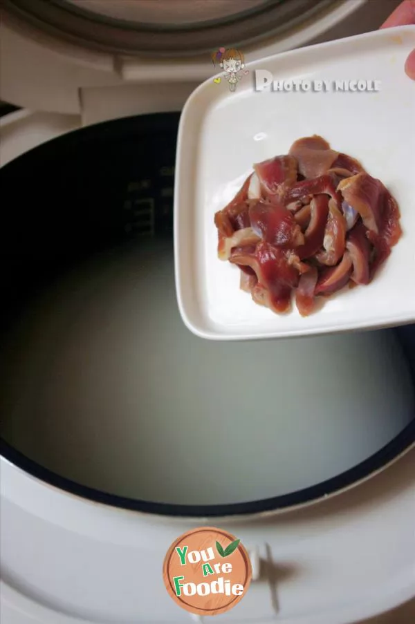 The popular secret recipe of the Yuan Dynasty palace diet: wolfberry chicken kidney double wheat porridge for tonifying the kidney