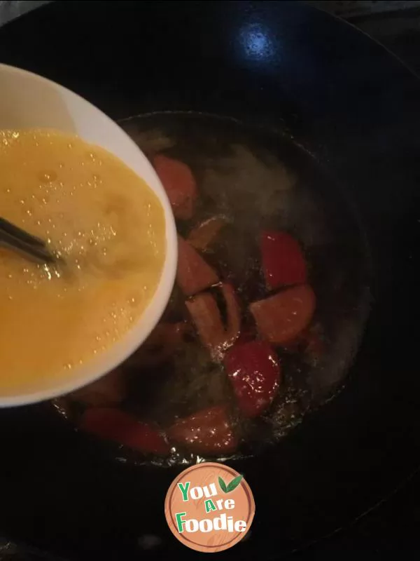 Tomato mustard egg soup